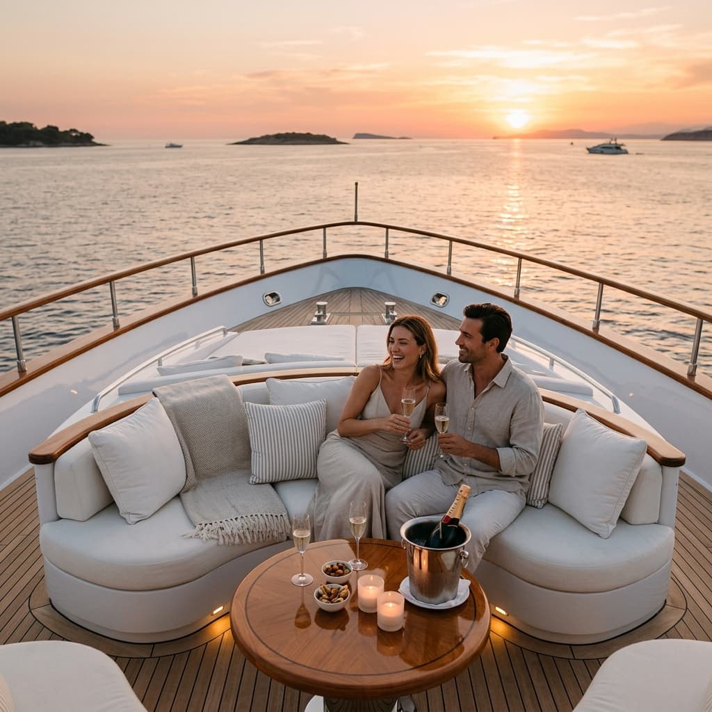 Luxury yacht experience